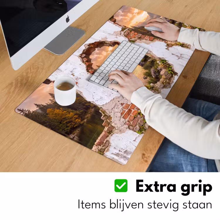 Bureau onderlegger - Muur - Landschap - Natuur — 6
