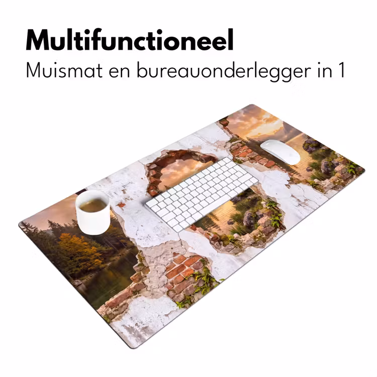 Bureau onderlegger - Muur - Landschap - Natuur — 7