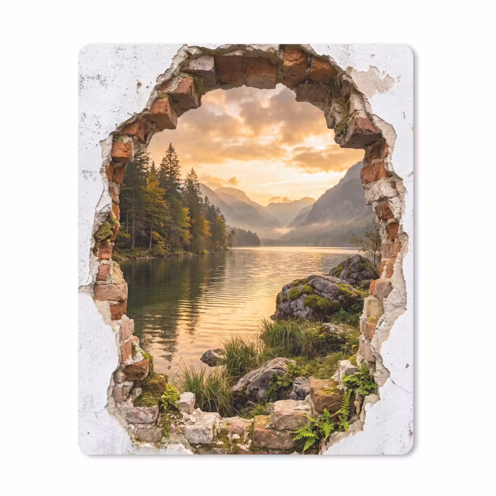 Muismat - Muur - Landschap - Natuur — 1