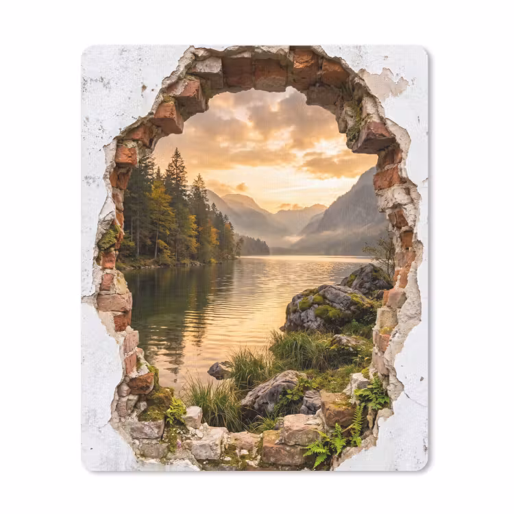 Muismat - Muur - Landschap - Natuur — 1