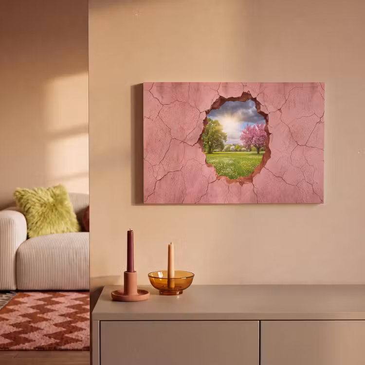 Canvas schilderij - Natuur - Lente - Zon — 1