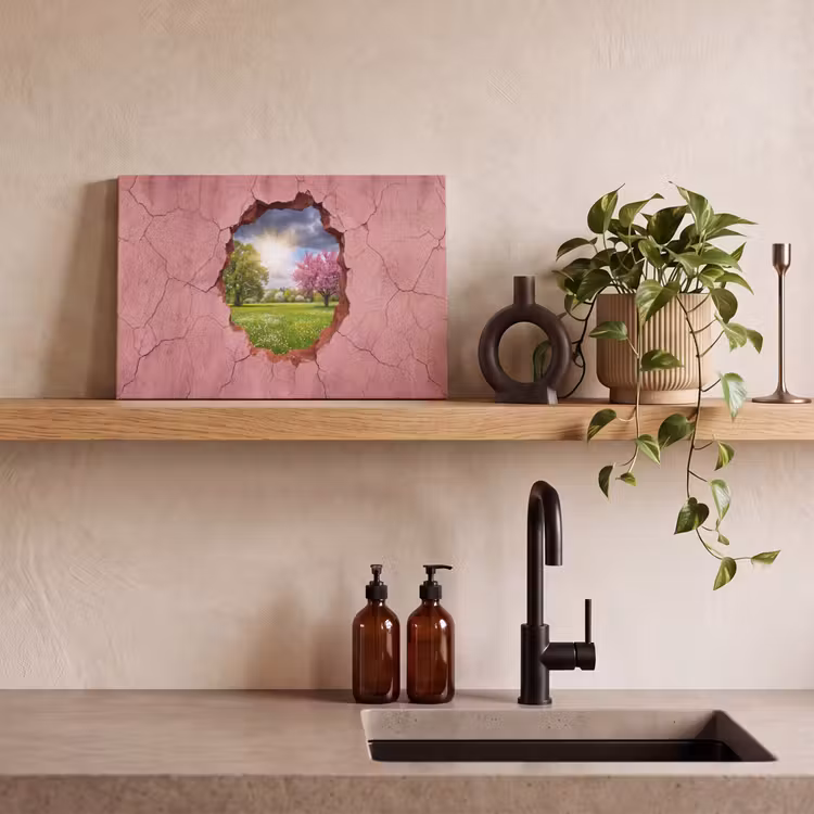 Canvas schilderij - Natuur - Lente - Zon — 2
