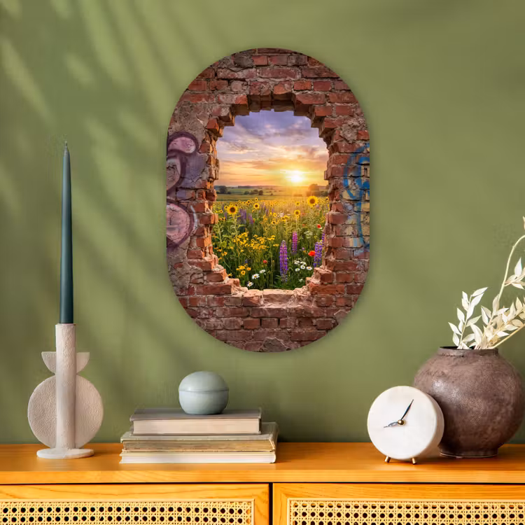 Muurovaal - Bloemen - Veld - Natuur — 2