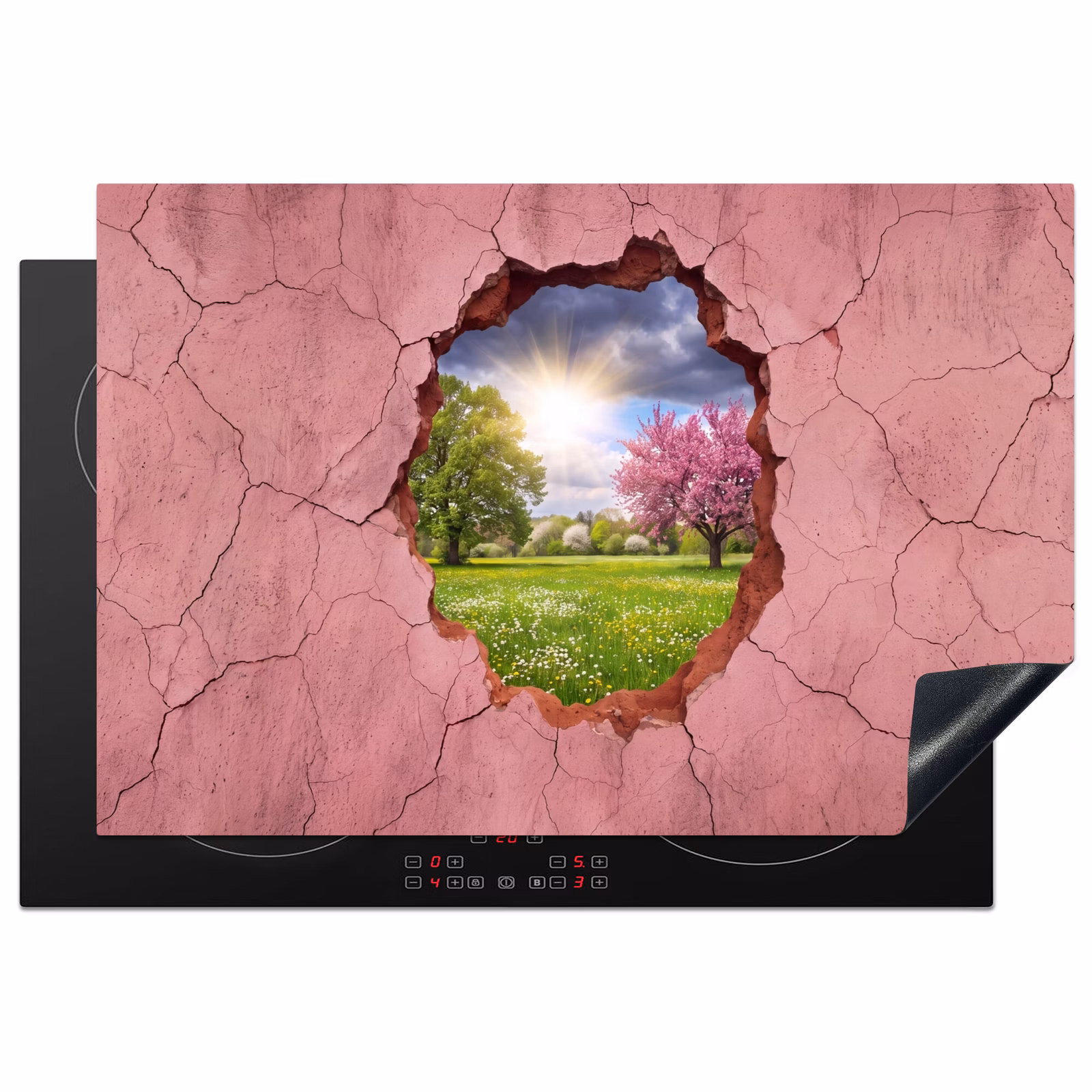Inductiebeschermer - Natuur - Lente - Zon — 1