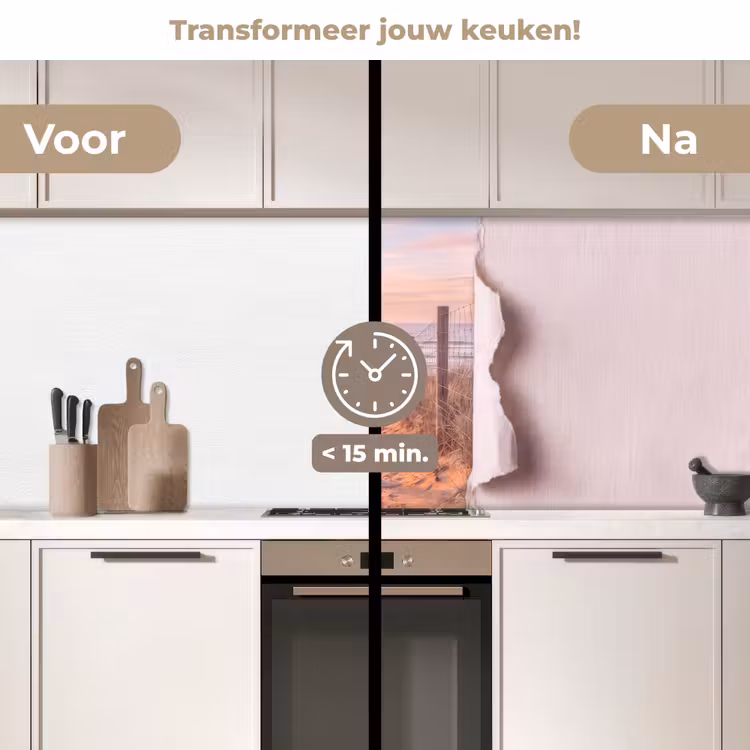Keuken achterwand - Duin - Pad - Kust — 3