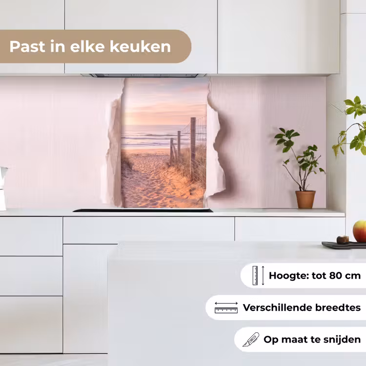 Keuken achterwand - Duin - Pad - Kust — 7