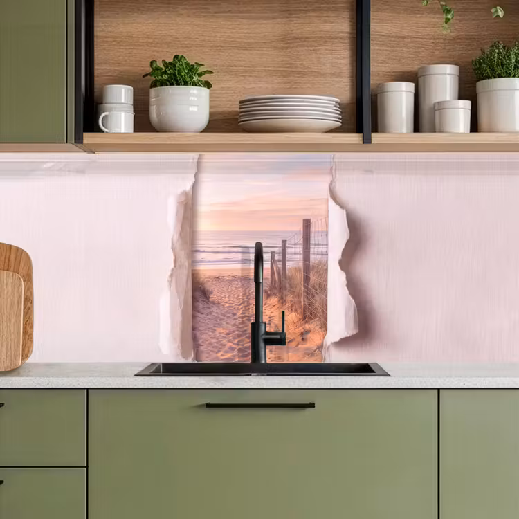 Keuken achterwand - Duin - Pad - Kust — 8