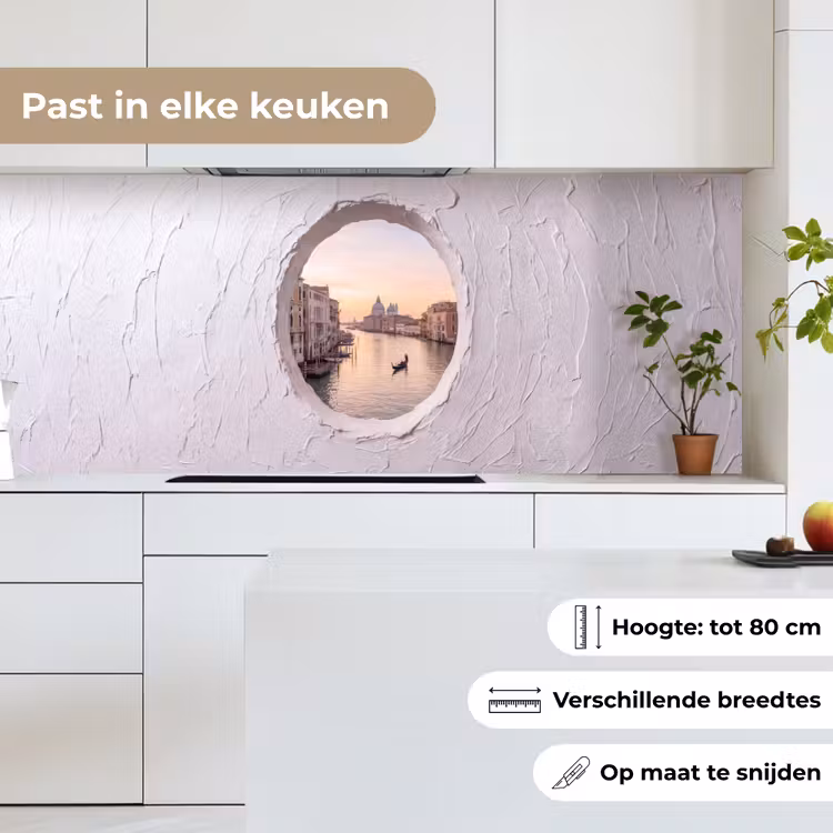 Keuken achterwand - Gondel - Kanaal - Venetië — 7
