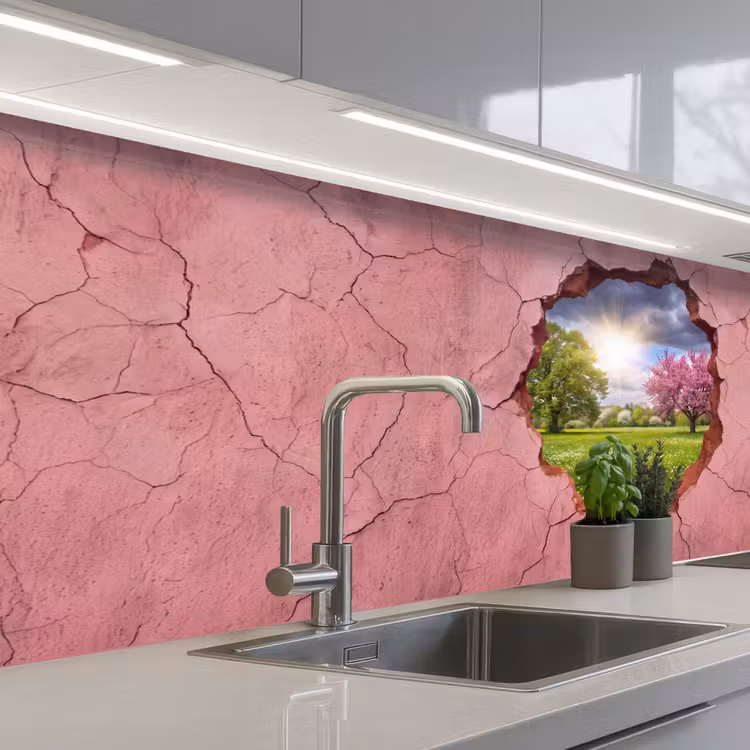 Keuken achterwand - Natuur - Lente - Zon — 2