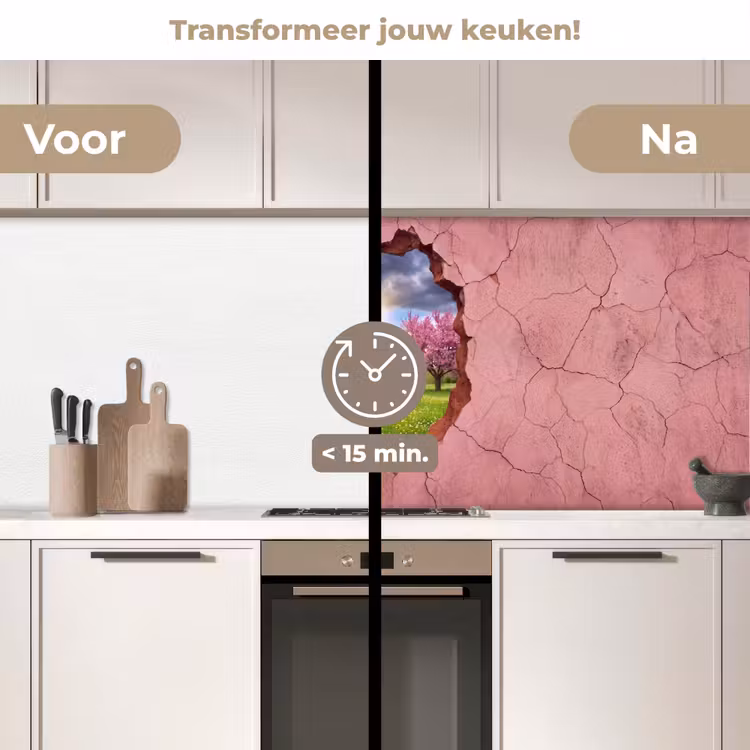Keuken achterwand - Natuur - Lente - Zon — 3