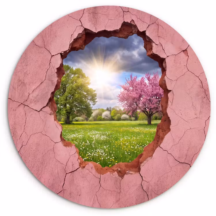 Muurcirkel - Natuur - Lente - Zon — 1
