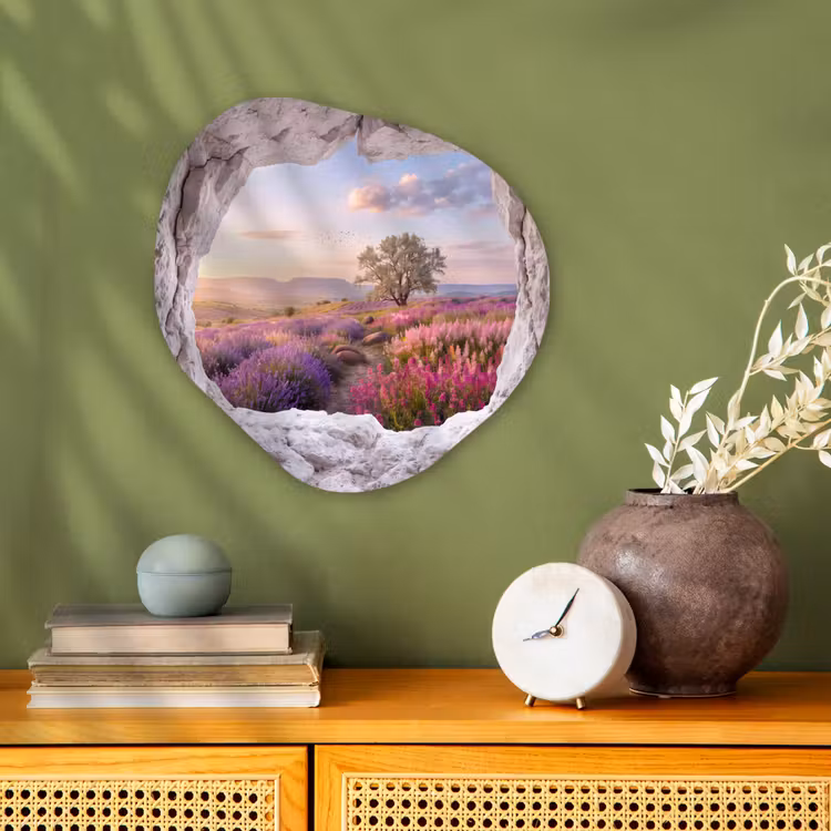 Organisch schilderij forex - Bloemen - Pad - Natuur — 2