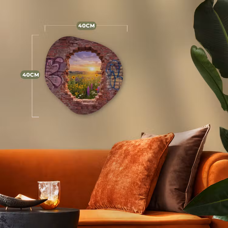 Organisch schilderij forex - Bloemen - Veld - Natuur — 4