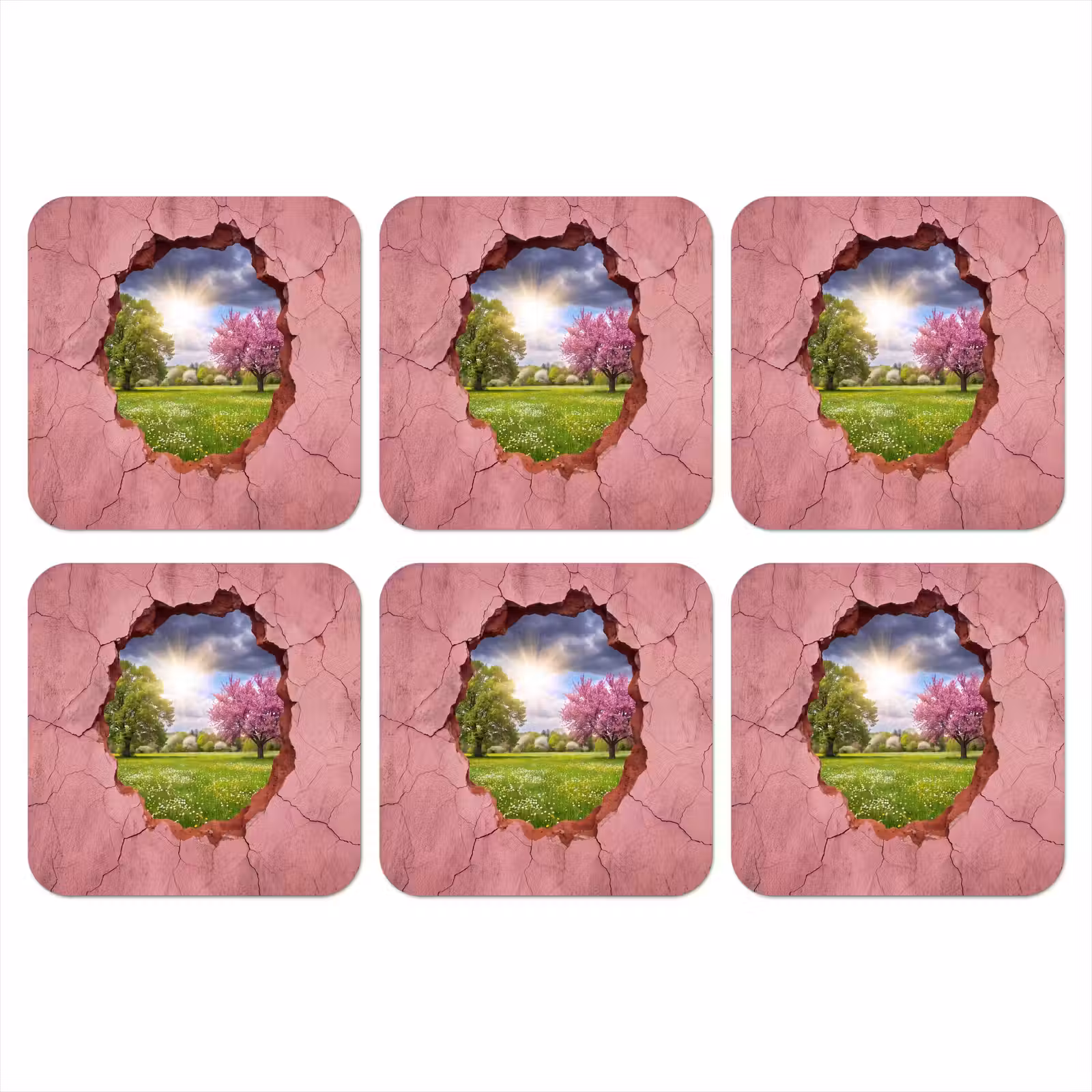 Onderzetter - Natuur - Lente - Zon — 1