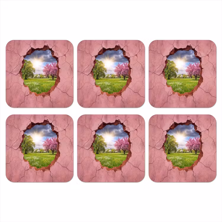 Onderzetter - Natuur - Lente - Zon — 1