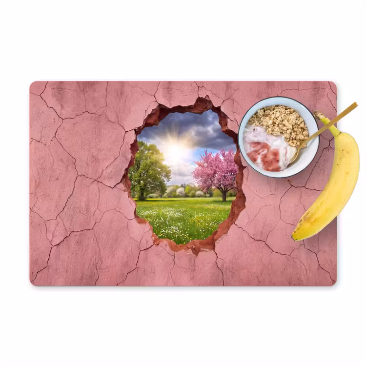 Placemat - 6 stuks - Natuur - Lente - Zon — 1