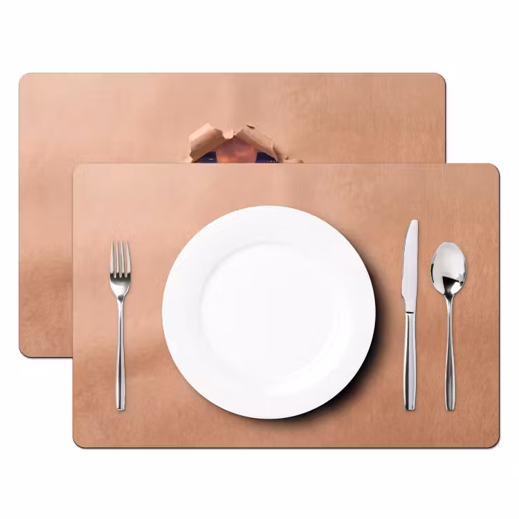 Placemat - 6 stuks - Stad - Zonsondergang - Papier — 2