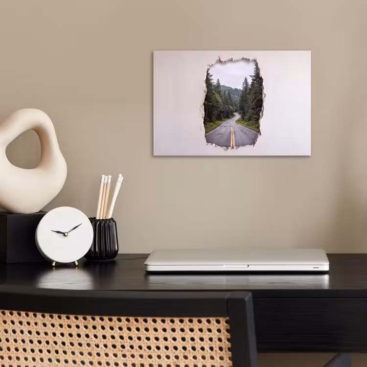 Poster - Weg - Bos - Natuur — 2