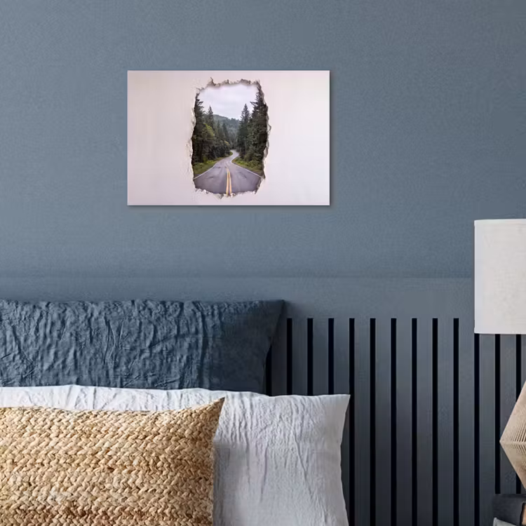 Poster - Weg - Bos - Natuur — 3