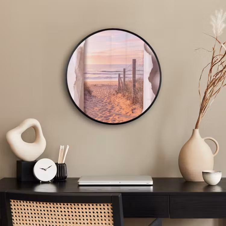 Ronde fotolijst - Duin - Pad - Kust — 3