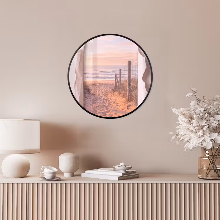 Ronde fotolijst - Duin - Pad - Kust — 5