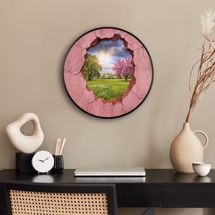 Ronde fotolijst - Natuur - Lente - Zon — 3
