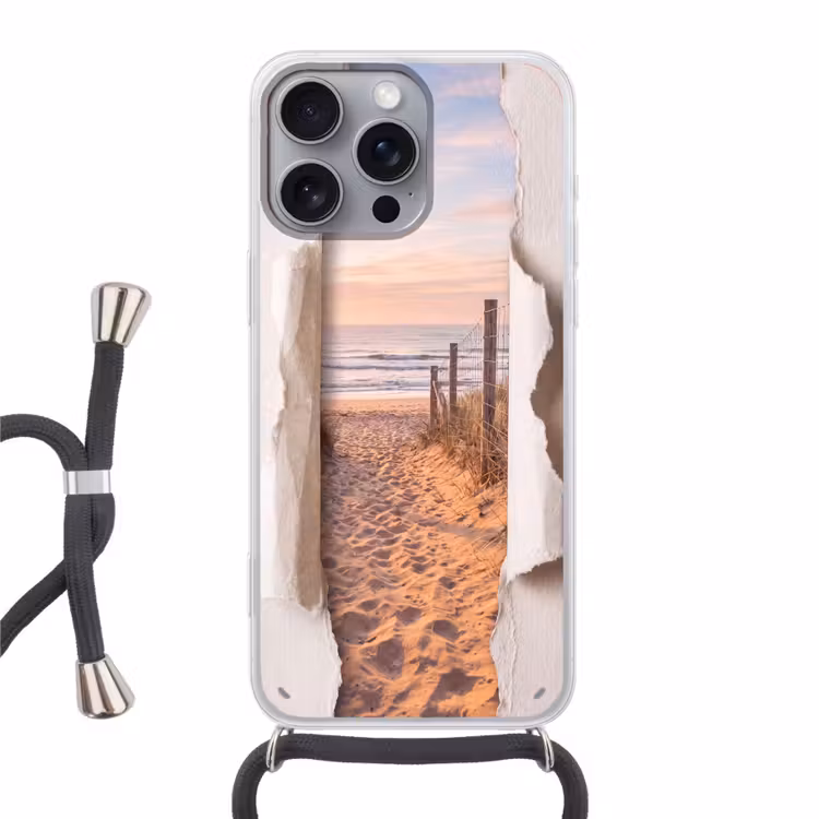 Telefoonhoesje met koord - Duin - Pad - Kust — 1
