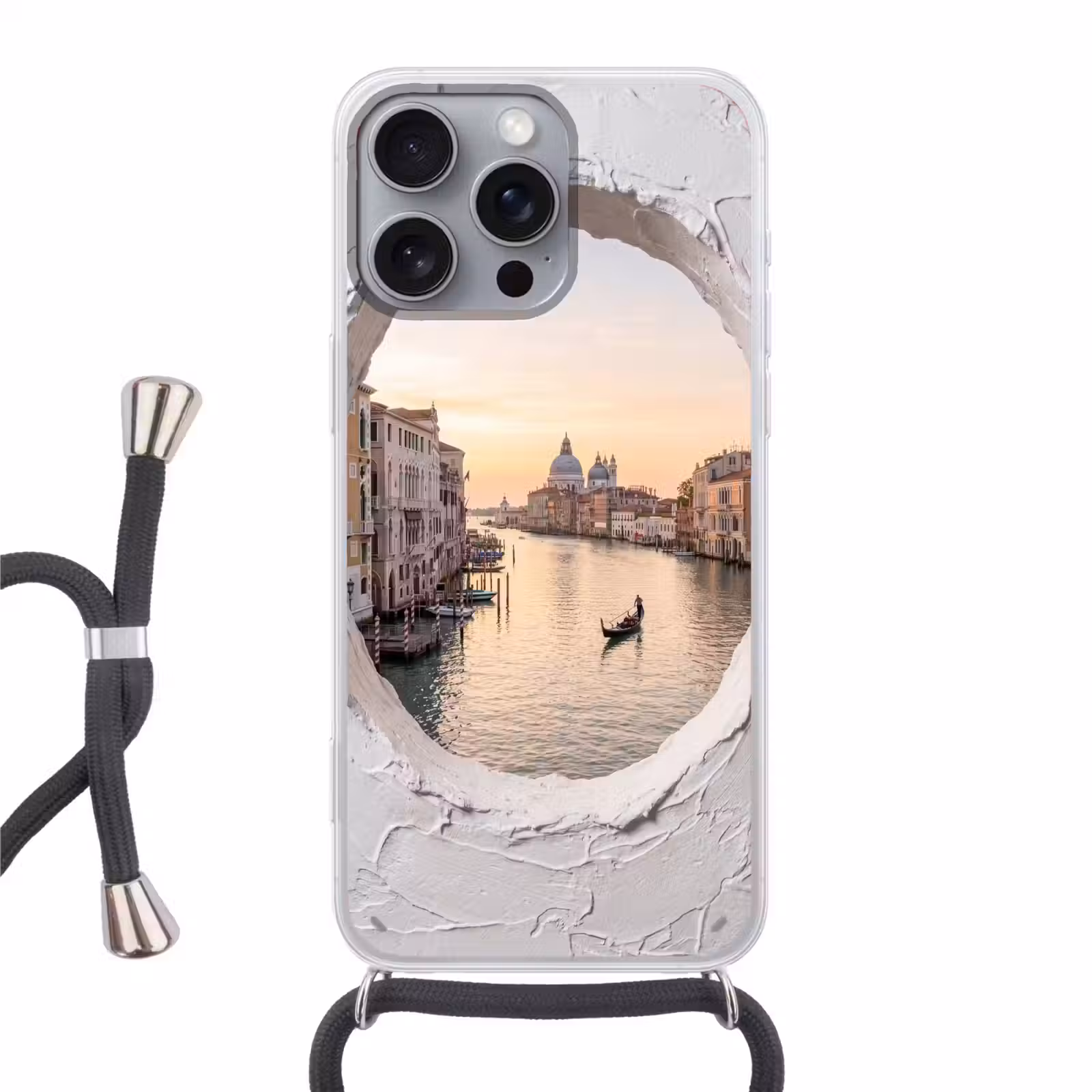 Telefoonhoesje met koord - Gondel - Kanaal - Venetië — 1