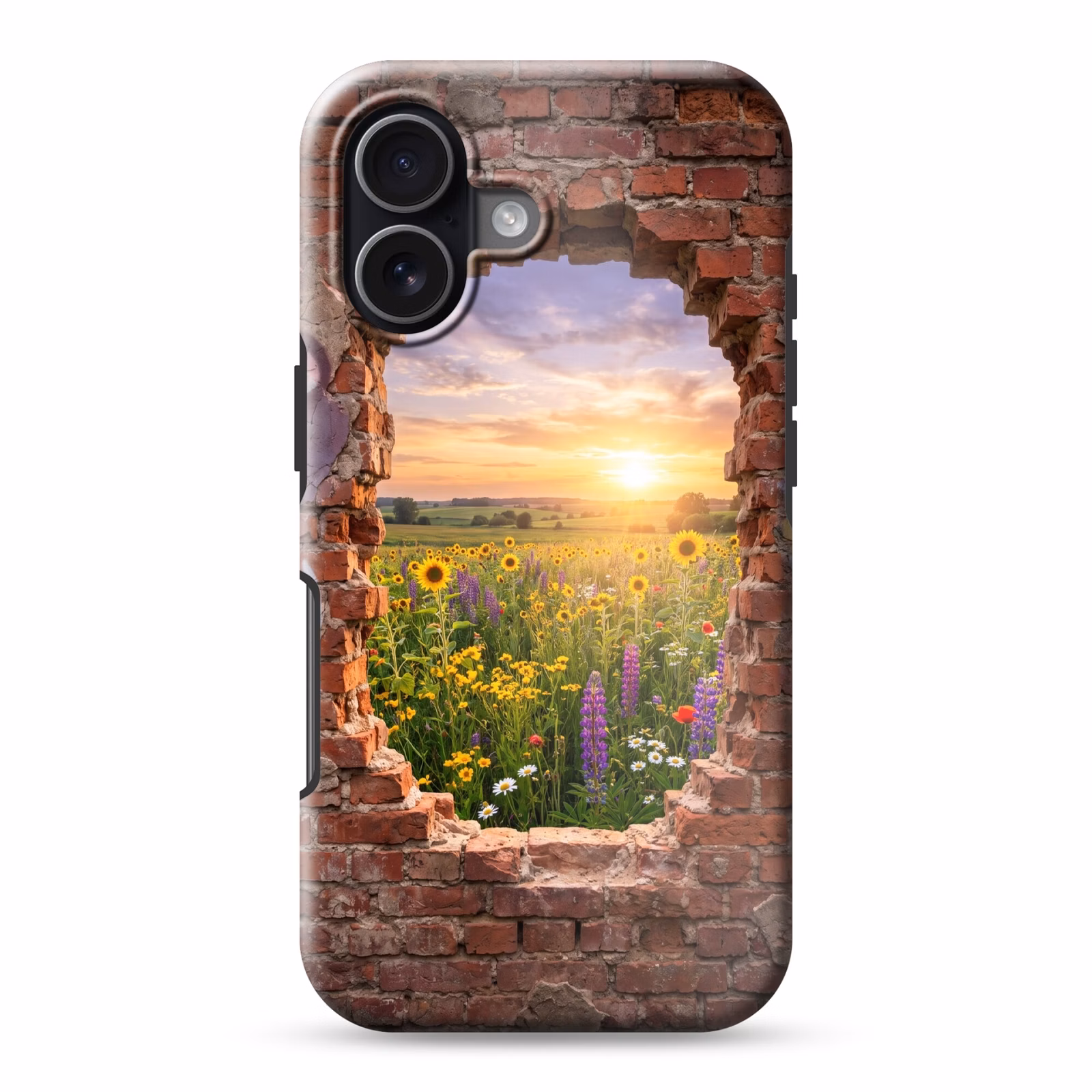Telefoonhoesje Toughcase - Bloemen - Veld - Natuur — 1