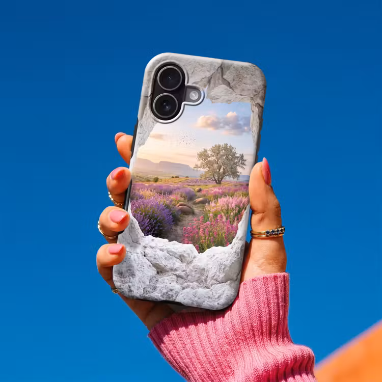 Telefoonhoesje Toughcase - Bloemen - Pad - Natuur — 2