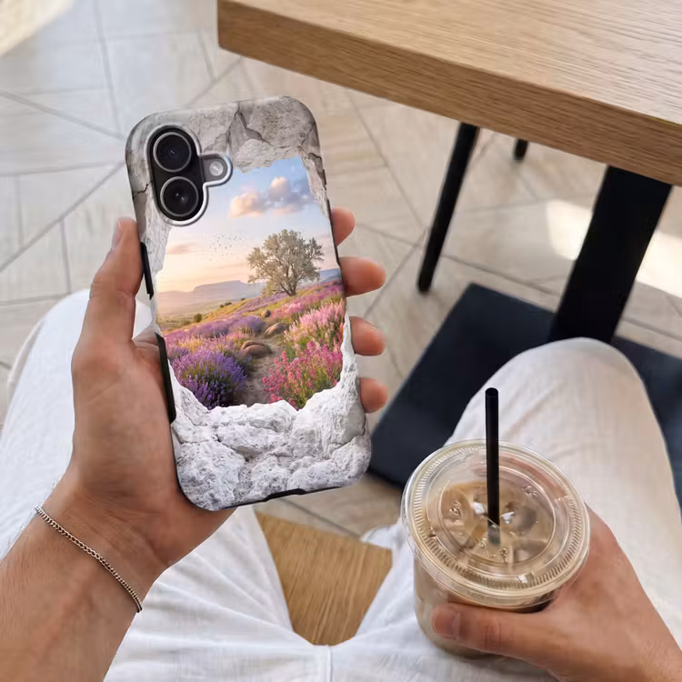 Telefoonhoesje Toughcase - Bloemen - Pad - Natuur — 4