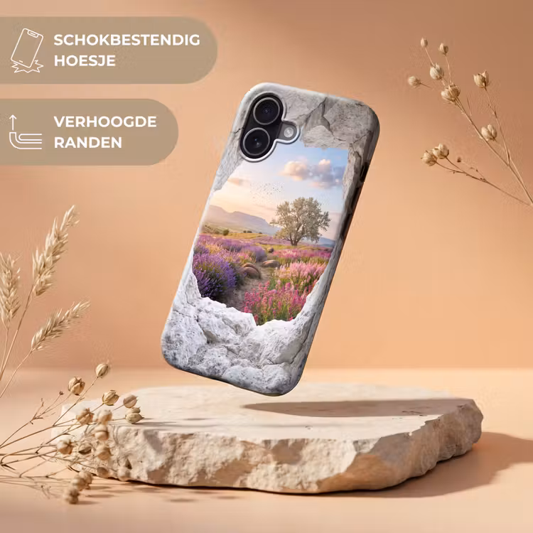 Telefoonhoesje Toughcase - Bloemen - Pad - Natuur — 5