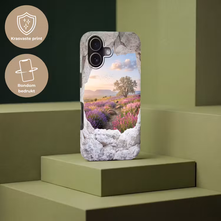 Telefoonhoesje Toughcase - Bloemen - Pad - Natuur — 7