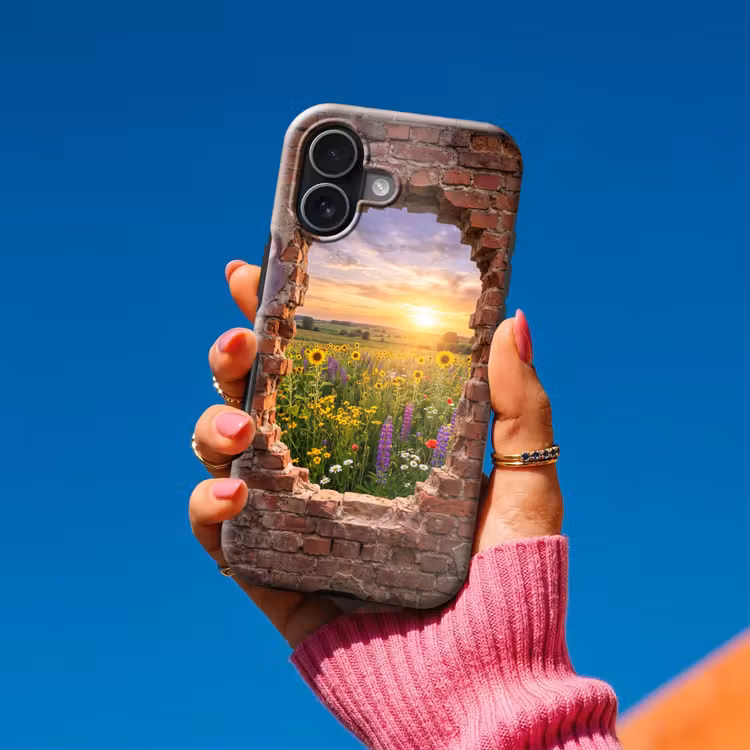Telefoonhoesje Toughcase - Bloemen - Veld - Natuur — 2