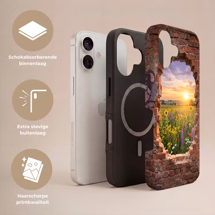 Telefoonhoesje Toughcase - Bloemen - Veld - Natuur — 3