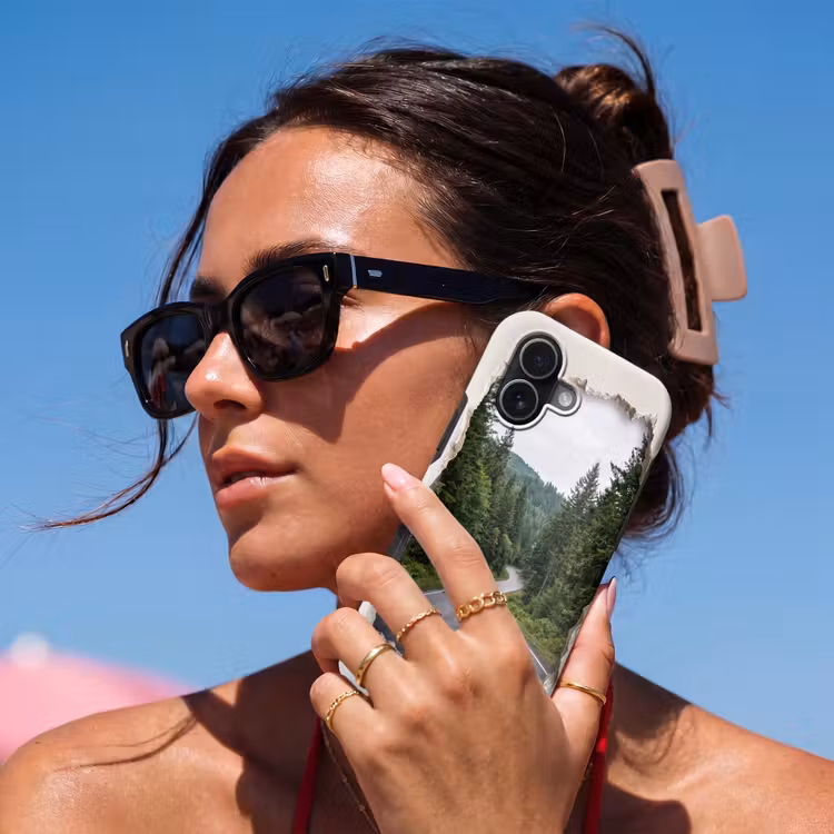 Telefoonhoesje Toughcase - Weg - Bos - Natuur — 6