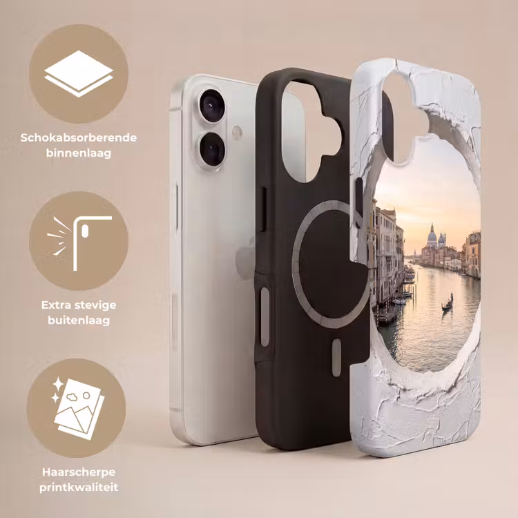 Telefoonhoesje Toughcase - Gondel - Kanaal - Venetië — 3