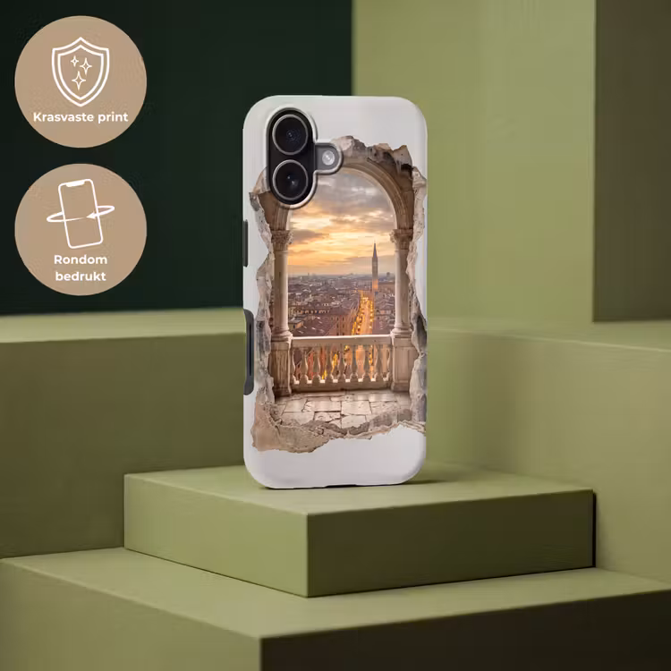 Telefoonhoesje Toughcase - Stad - Zonsondergang - Architectuur — 7