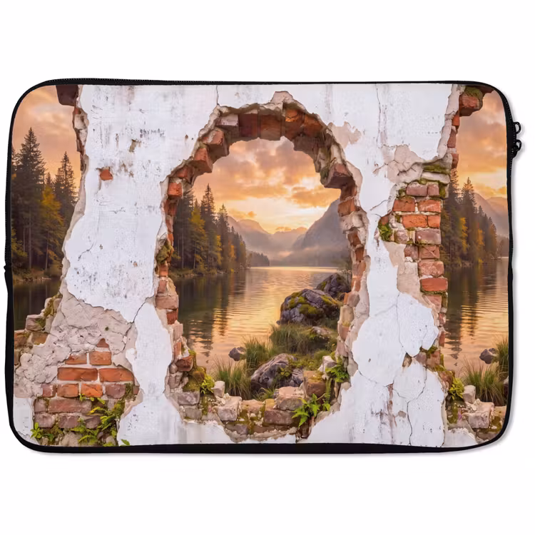 Laptophoes Muur - Landschap - Natuur — 1