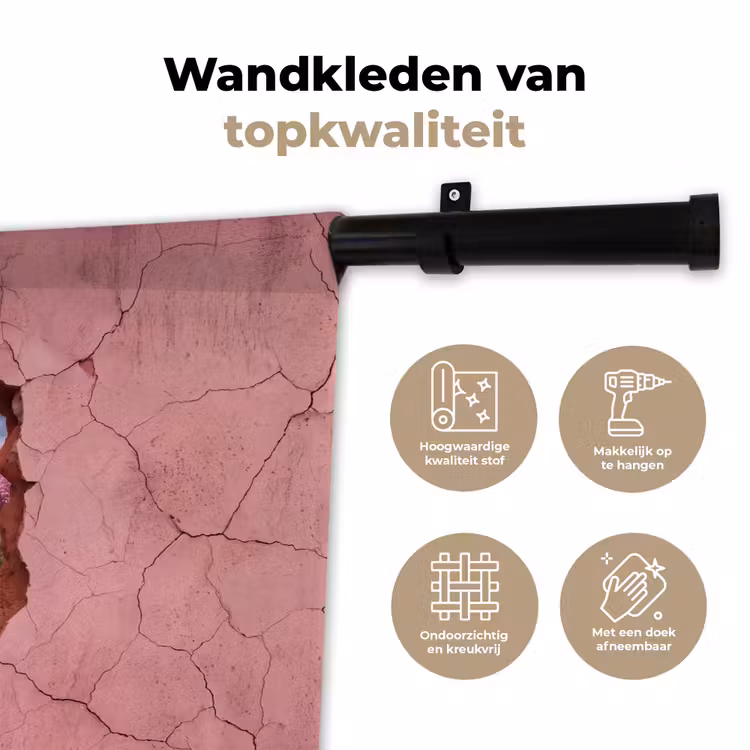 Wandkleed - Natuur - Lente - Zon — 3