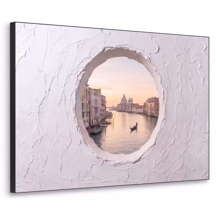 Art frame - Gondel - Kanaal - Venetië — 1