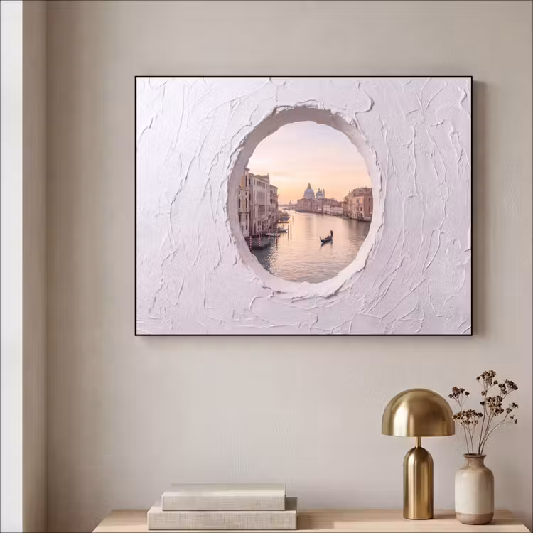 Art frame - Gondel - Kanaal - Venetië — 5