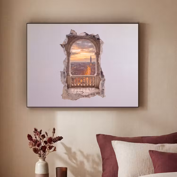 Art frame - Stad - Zonsondergang - Architectuur — 3