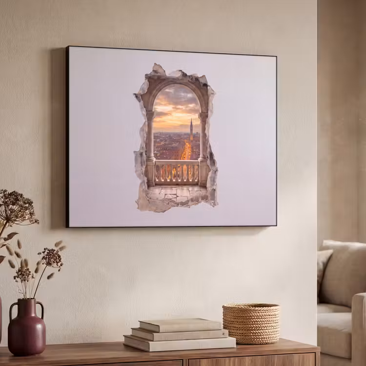 Art frame - Stad - Zonsondergang - Architectuur — 7