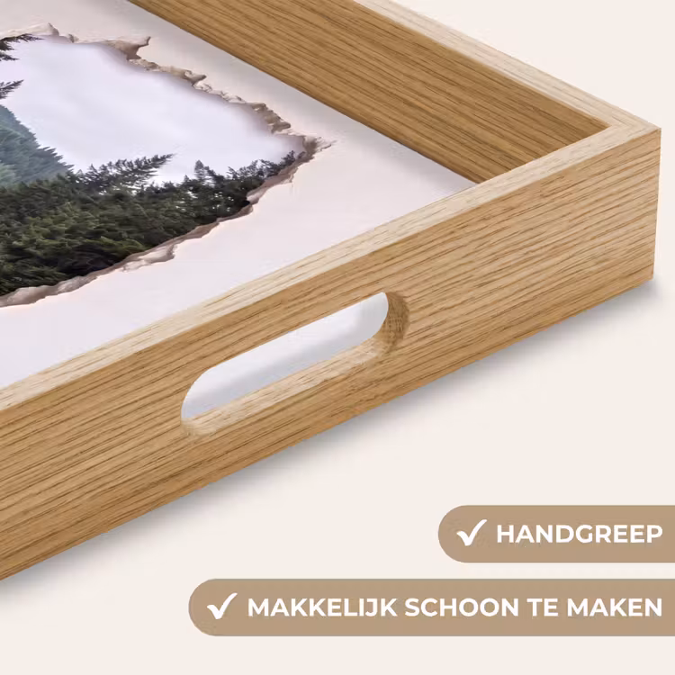 Dienblad - Weg - Bos - Natuur — 5