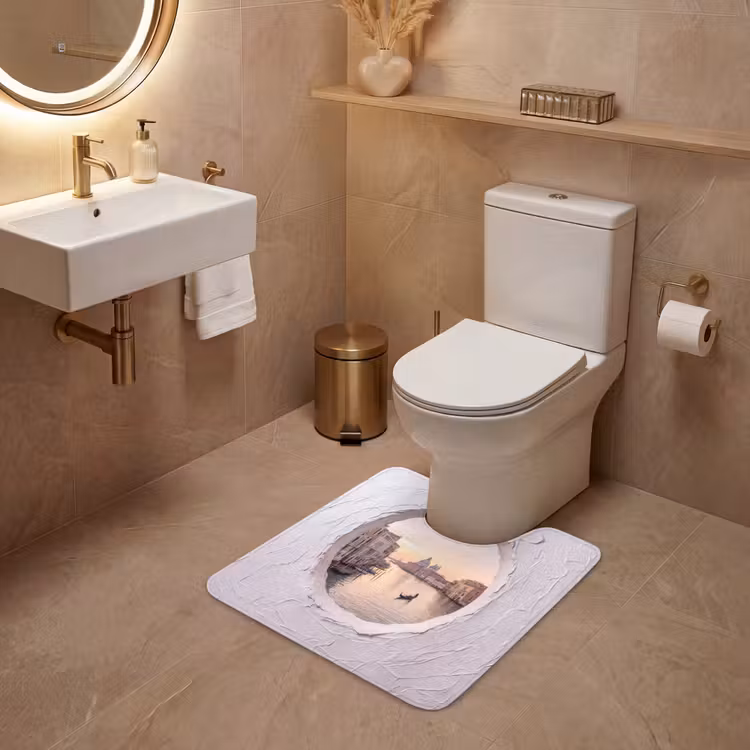 WC Mat - Gondel - Kanaal - Venetië — 3
