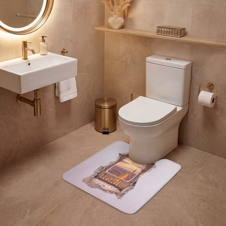 WC Mat - Stad - Zonsondergang - Architectuur — 3