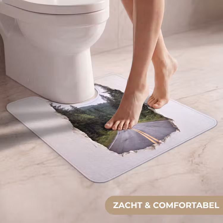 WC Mat - Weg - Bos - Natuur — 5