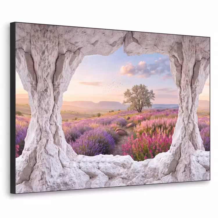 Art frame - Bloemen - Pad - Natuur — 1