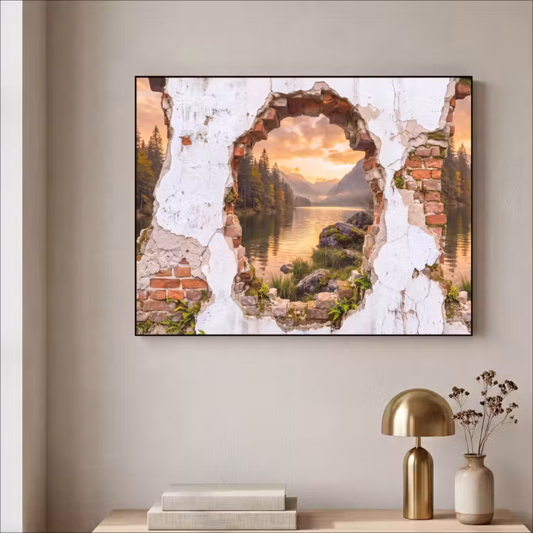 Art frame - Muur - Landschap - Natuur — 5